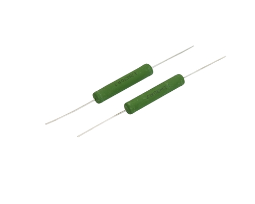 Cemented Leaded Ceramic Resistor 5w Wirewound  Non flammable coating