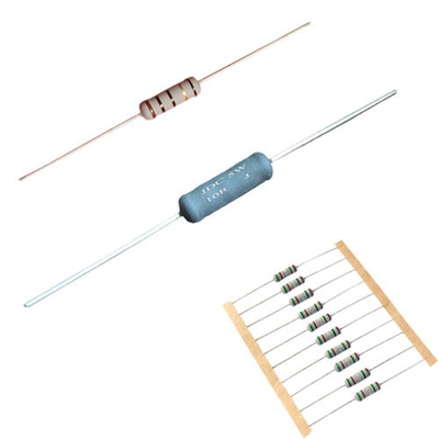 Cemented Leaded Ceramic Resistor 5w Wirewound  Non flammable coating